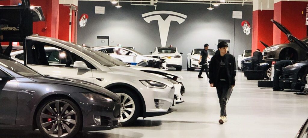 servis tesla