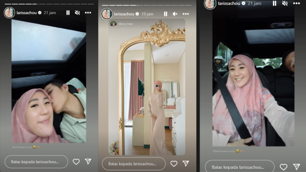 Larissa Chou Diduga Hamil