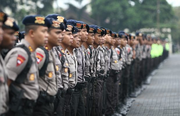 Pengamanan Konser Coldplay di GBK