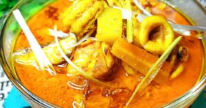 Kari Udang Jamur Kentang
