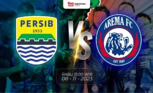 persib vs arema skor