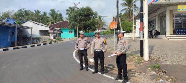 Satlantas Polres Garut Survey Jalur Selatan