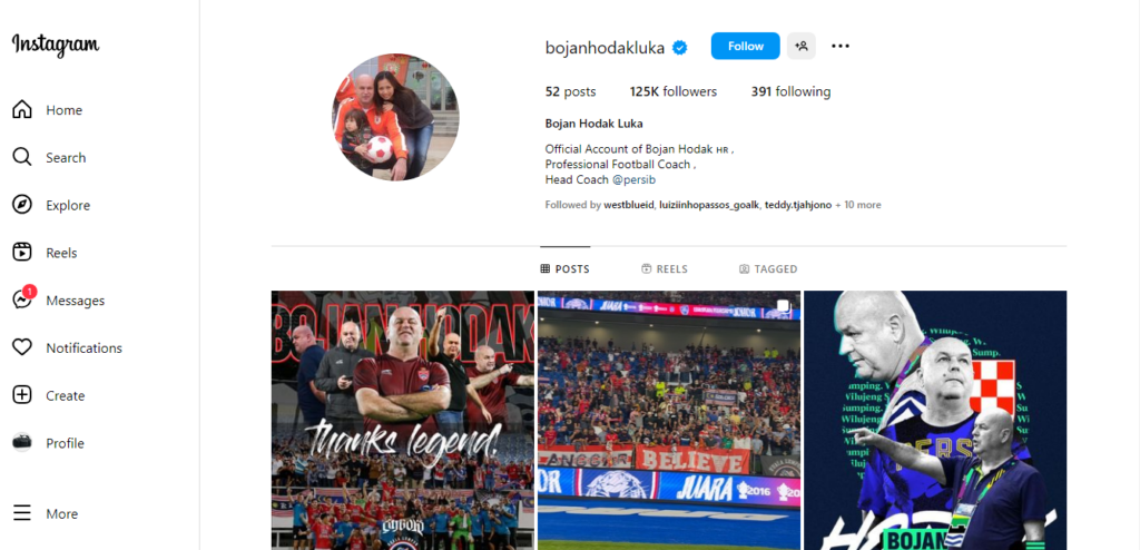 Alasan Bojan Hodak Tak Aktif di Medsos