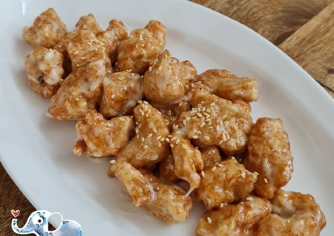 ayam krispi mayones