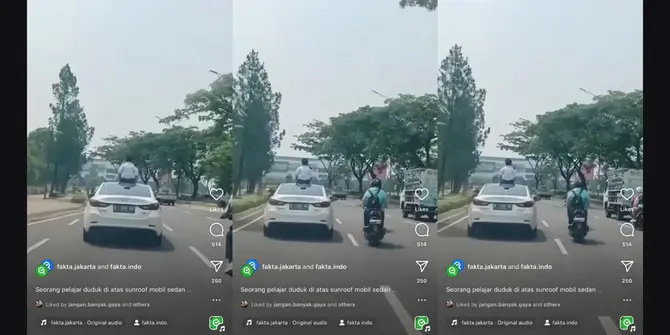 bocah sunroof mobil