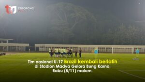 Timnas U-17 Brazil Kembali Berlatih Menjelang Duel dengan Iran