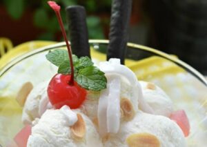 coconut ice cream