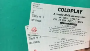 ghisca debora tiket coldplay (2)