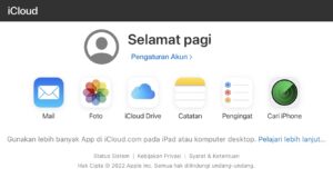 layanan iCloud