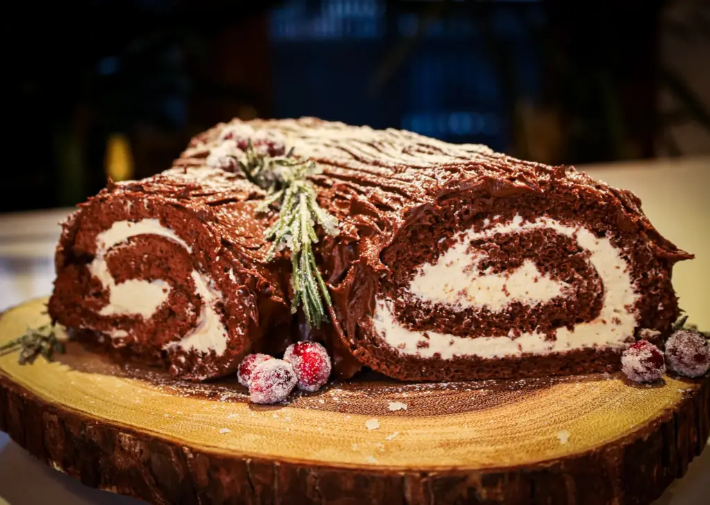 Chocolate Mocca Yule Log