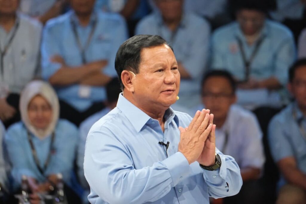 Debat Capres prabowo