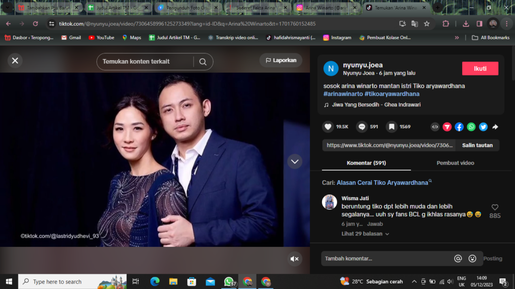Mantan Istri Tiko