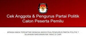 cara-cek-nik-terdaftar-parpol