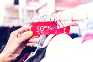 mendapat diskon belanja online