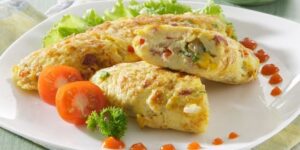 omelet telur ala hotel