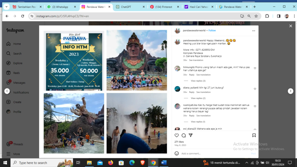 Pandawara Water world