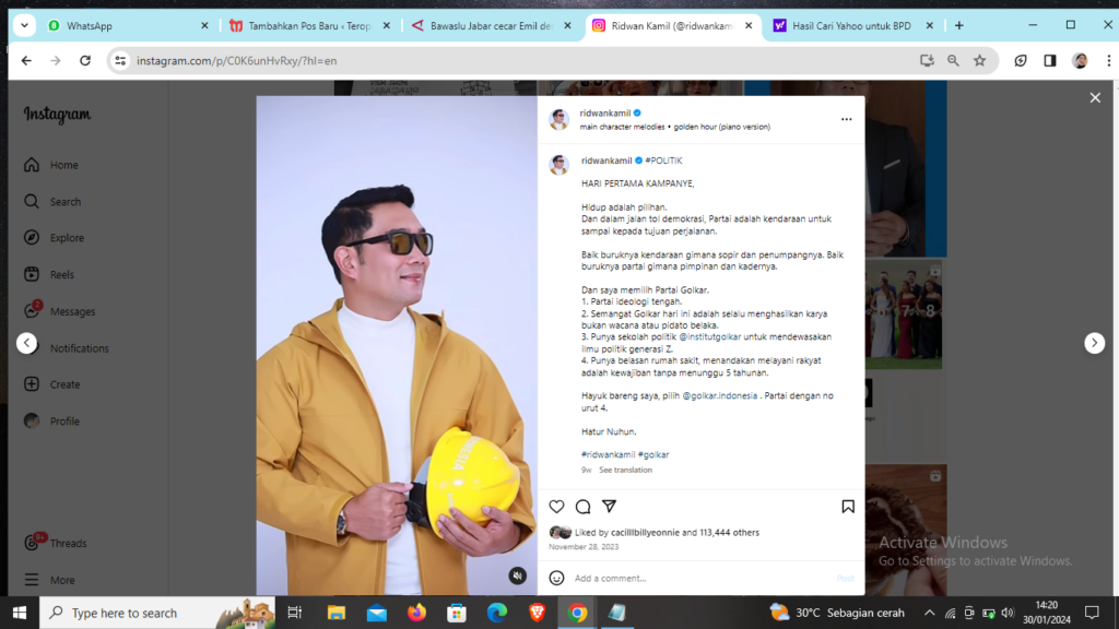 pelanggaran ridwan kamil