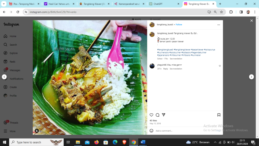 Tengkleng Bu Edi