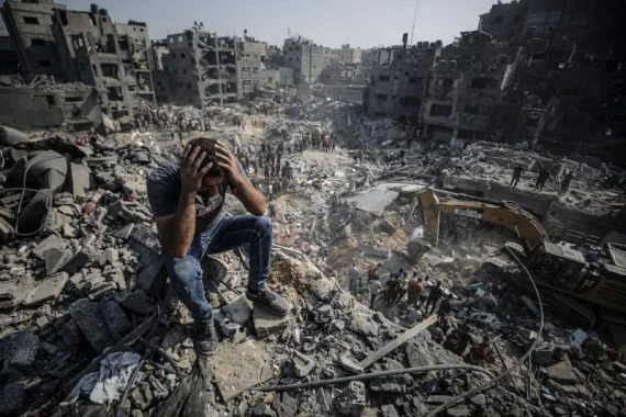 perang gaza israel gempur sekolah