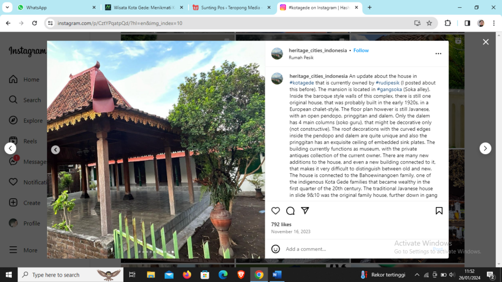 Wisata Kota Gede