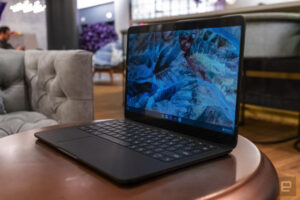 mode gelap Chromebook