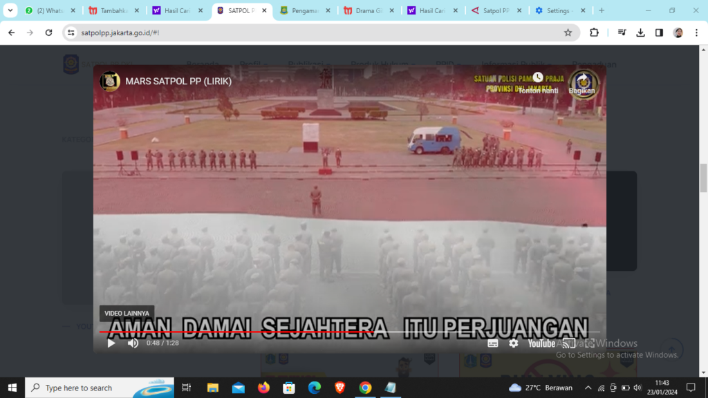 Satpol PP Kota Tanggerang