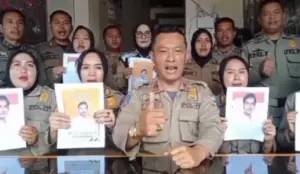 Satpol PP Garut sanksi