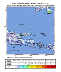 Gempa Sumenep Jawa Timur