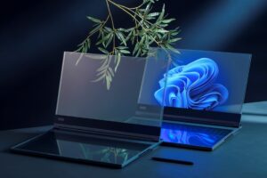 Lenovo Layar Transparan