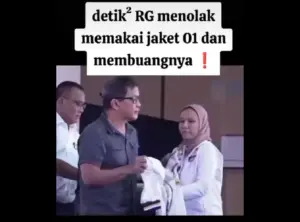 Rocky Geurung lempar jaket AMIN