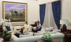AHY Melapor ke Prabowo