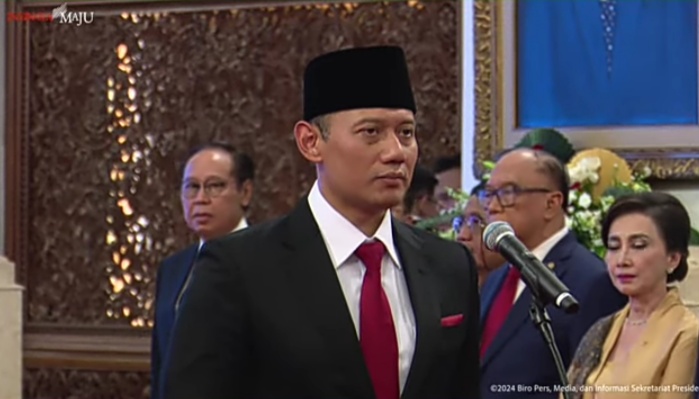 AHY Dilantik Jokowi jadi Menteri lahan bermasalah ikn