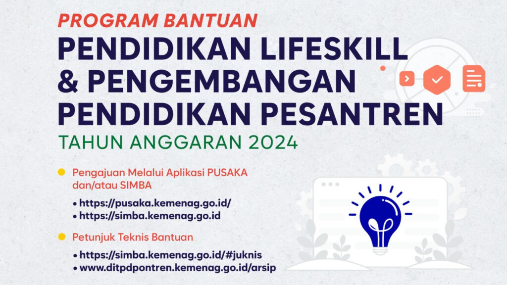 besaran dana Bantuan Inkubasi Bisnis Pesantren 2024