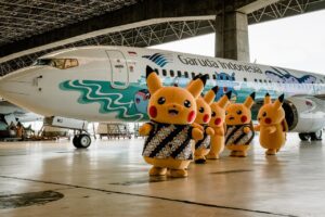 Garuda dan Pokemon Hadirkan Pengalaman Terbang yang Unik
