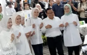 Cak Imin hadir di TPS 23 Jakarta