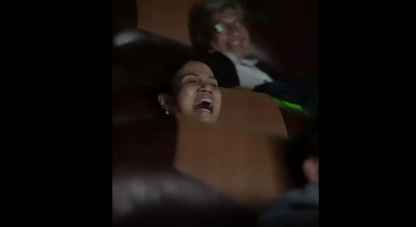 sri mulyani nonton film agak laen