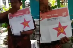 surat suara palu arit