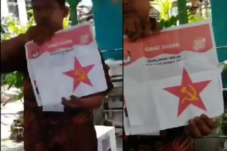 surat suara palu arit