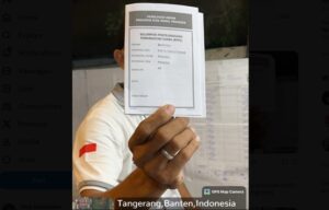 surat suara tercoblos