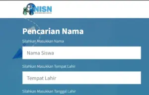 Cara cek NISN