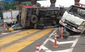 Pengemudi Truk Jadi Tersangka Kecelakaan Tol Halim