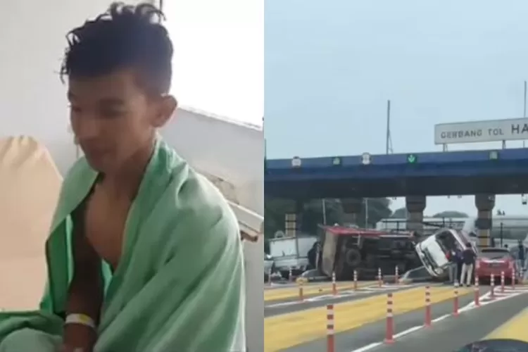 kecelakaan tol halim