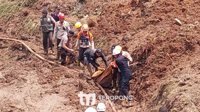 korban longsong gintung