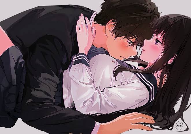 Artis serial Hyouka membuat ilustrasi