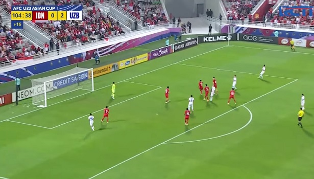 Timnas Indonesia U23 vs Uzbekistan U23 Semi Final Piala Asia U23 2024.