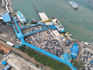 Pelabuhan Merak-Bakauheni Hanya Untuk Menurunkan Penumpang