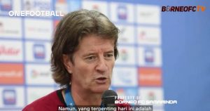 Pelatih Borneo FC, Pieter Huistra.