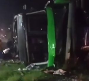 kecelakaan bus Subang