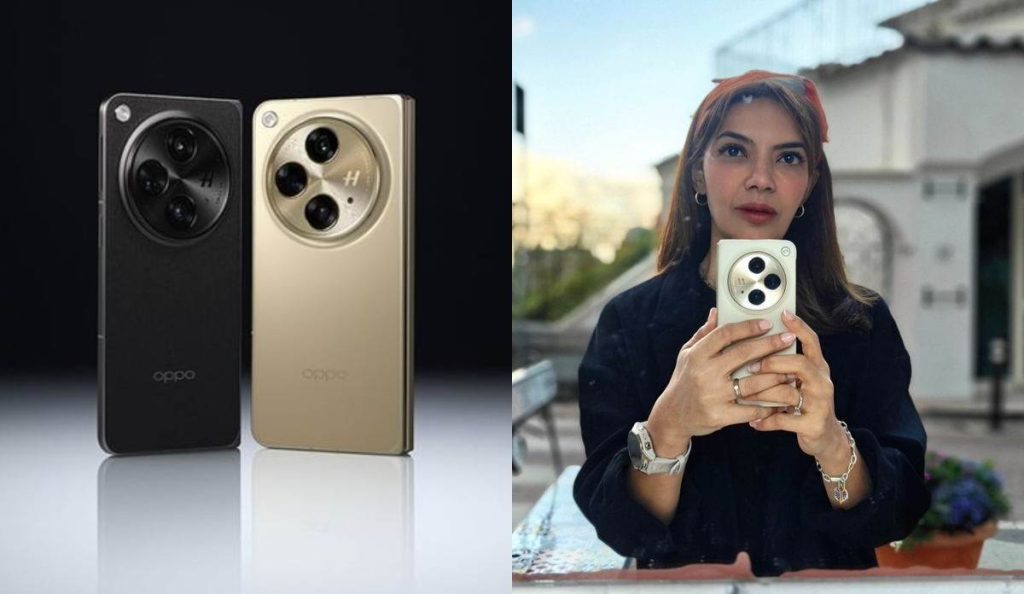 Najwa Shihab Oppo Find N3