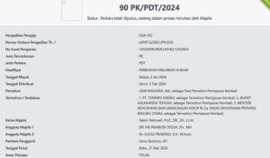 PK Mahkamah Agung, PT Tekindo, LSM GMBI